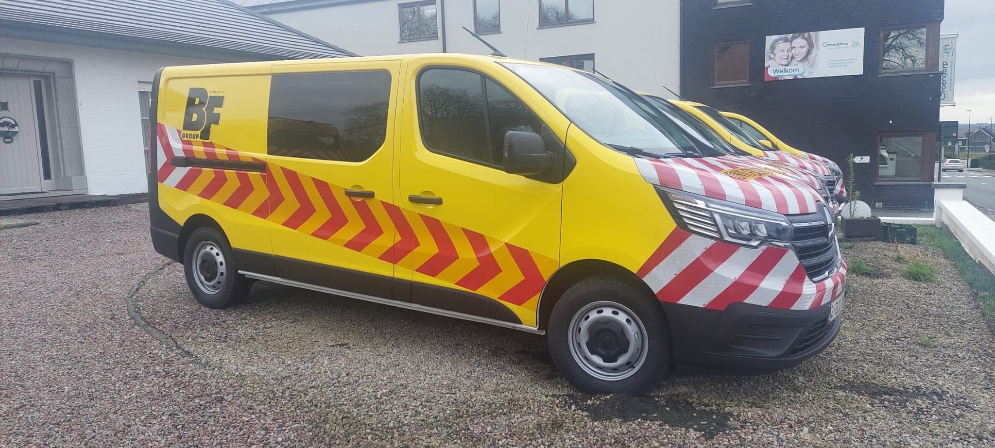 Begeleidingsvoertuig klaar voor uitvoering