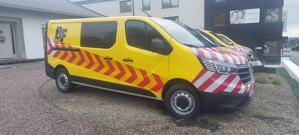 Begeleidingsvoertuig klaar voor uitvoering